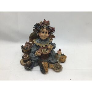 Boyds Bear Wee Folkstone Indulgenia Q Bluit Angel of Denial 6E Figurine 36305